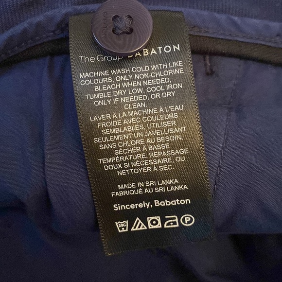 Aritzia The group Babaton Wide Leg Cropped Pant blue Size 10 - Picture 9 of 12